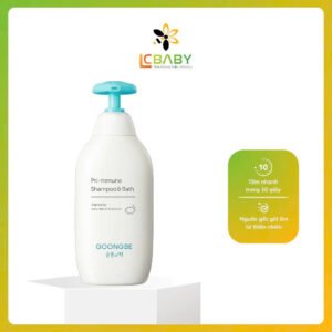 Sữa Tắm Gội Toàn Thân Cho Bé Làm Sạch Dịu Nhẹ Goongbe Pri-mmune Shampoo & Bath 350ml