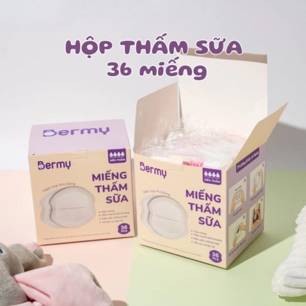 Miếng Lót Thấm Sữa Cao Cấp Dùng 1 Lần Cho Mẹ - Ảnh 2