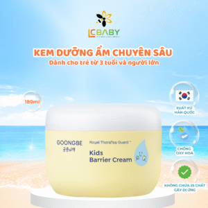 Kem Dưỡng Ẩm Dành Cho Mặt & Body GOONGBE Kids Barrier Cream 180ml