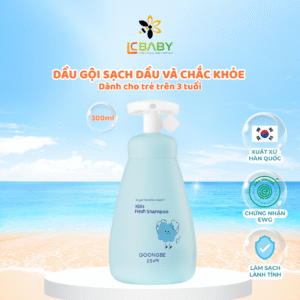 Dầu Gội Trẻ Em Làm Sạch Dịu Nhẹ Giúp Tóc Chắc Khỏe GOONGBE Kids Fresh Shampoo 300ml