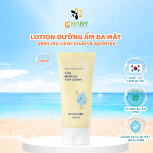 Lotion Dưỡng Ẩm Da Mặt Cho Bé GOONGBE Kids Moisture Face Lotion 80ml
