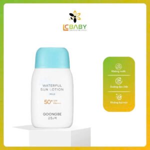 Kem Chống Nắng Cho Bé Goongbe Waterful Sun Lotion Mild, Dạng Sữa
