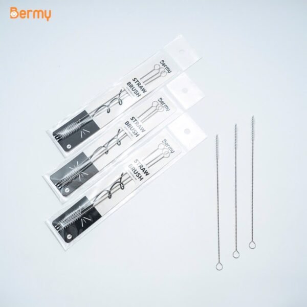Vĩ 3 Cây Cọ Ống hút, Dụng Cụ Chuyên Dụng Vệ Sinh, An Toàn Cho Bé - Ảnh 8