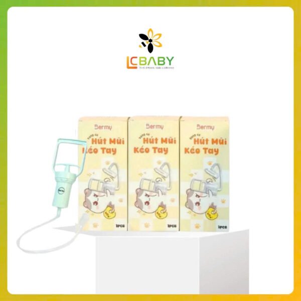 Dụng Cụ Hút Mũi Silicone Kéo Tay Mini Cho Bé – Mềm Mại, Nhẹ Nhàng & An Toàn