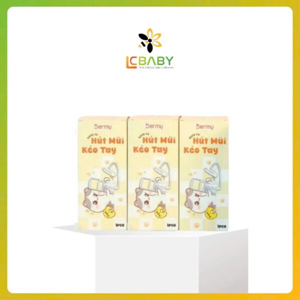 Dụng Cụ Hút Mũi Kéo Tay Silicone Cho Trẻ Bermy – Êm Dịu, An Toàn, Hiệu Quả