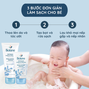 sữa tắm cho bé