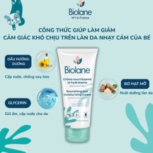 Alternative view of KEM DƯỠNG ẨM - BIOLANE NOURISHING AND MOISTURIZING CREAM 100ML