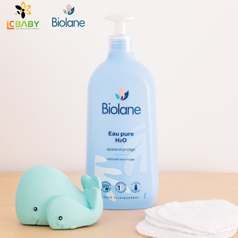 NƯỚC LÀM SẠCH DA MẶT&CƠ THỂ - BIOLANE PURE H2O - Ảnh 3