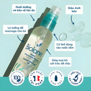 dầu xịt massage biolane