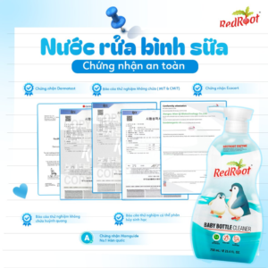 nước rửa bình sữa