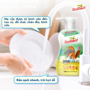 nước rửa chén đĩa cho bé