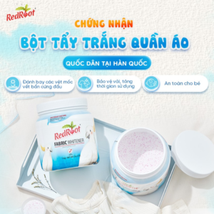 bột tẩy trắng quần áo redroot