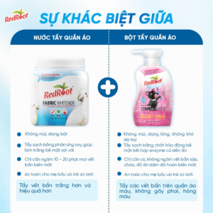 nước tẩy quần áo cho bé
