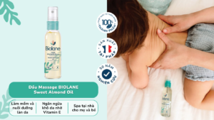 dầu massage biolane